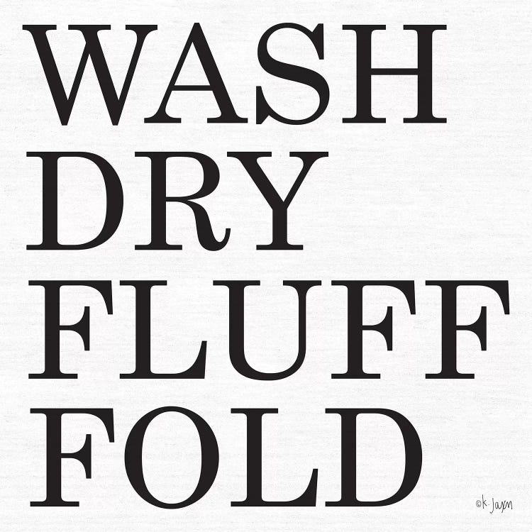 Wash-Dry-Fluff-Fold
