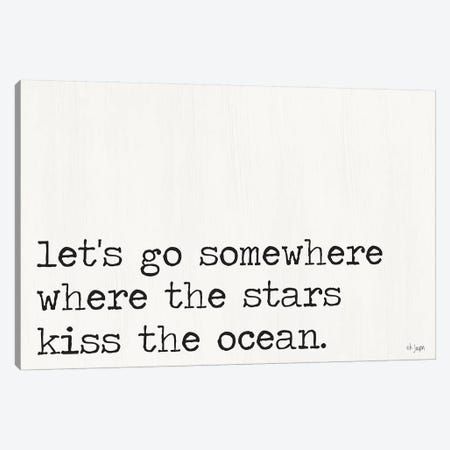 Where the Stars Kiss the Ocean Canvas Print #JXN46} by Jaxn Blvd. Canvas Print