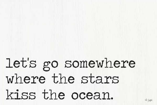 Romantic Bedroom (Love): Where the Stars Kiss the Ocean by Jaxn Blvd.