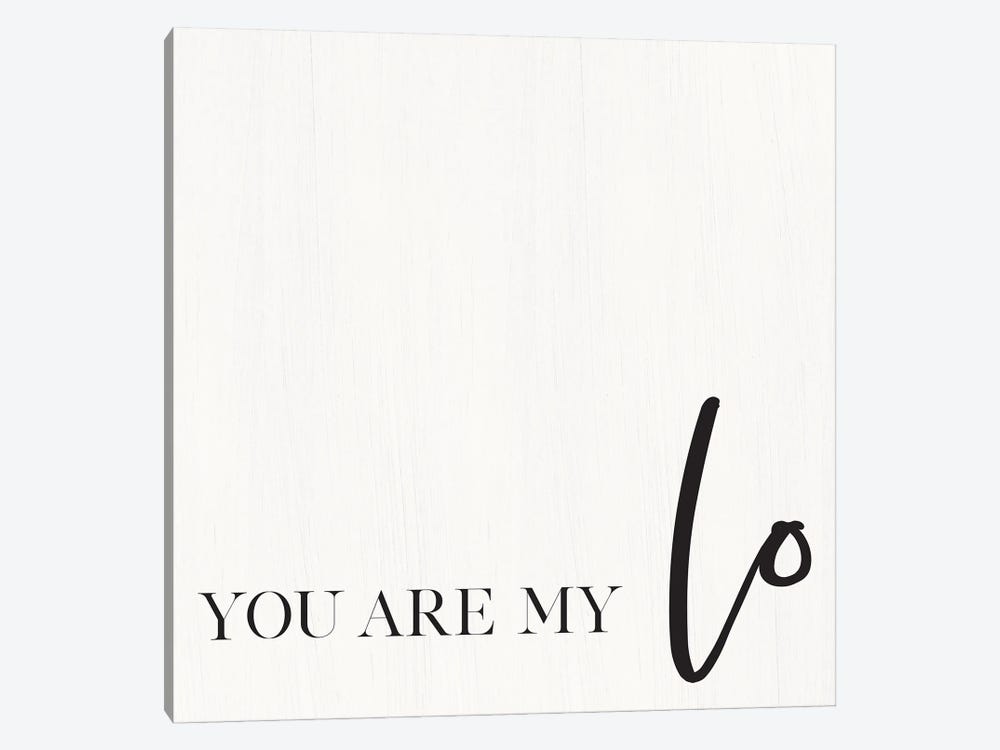 You Are My Love I 1-piece Canvas Art