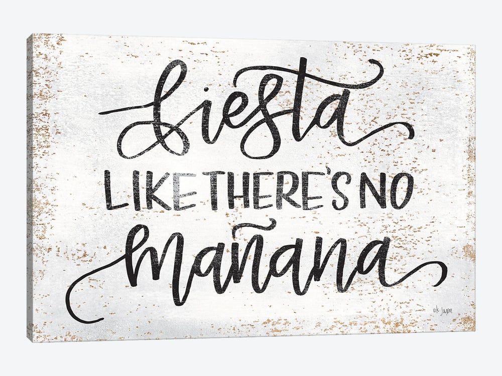 Fiesta Like There's No Manana 1-piece Canvas Art Print