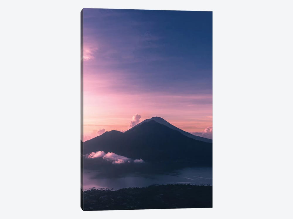 Mount Batur Sunrise by Jaxon Roberts 1-piece Canvas Print