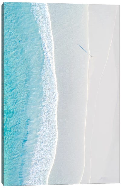 Ocean Split II Canvas Art Print - Aerial Beaches 