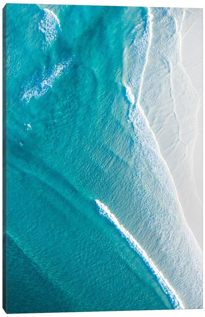 Ocean VIbes Canvas Art Print - Aerial Beaches 
