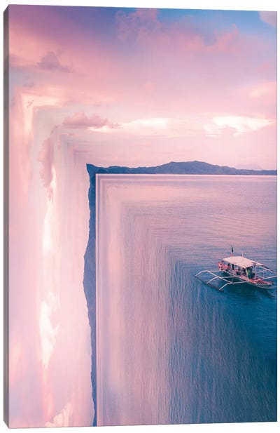 The Edge Of The World III Canvas Art Print - Aerial Photography