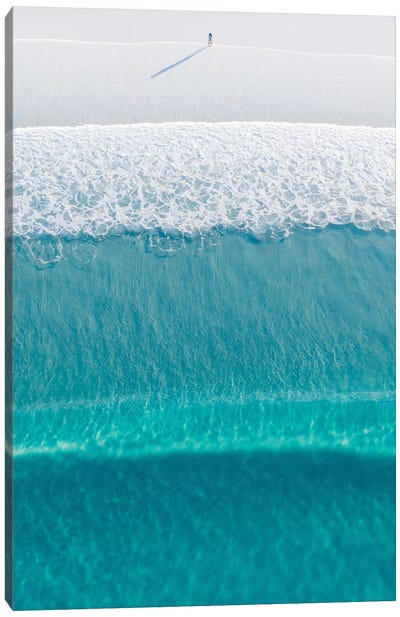 The Perfect Beach III Canvas Art Print - Rothko Inspired Photography