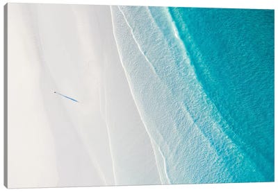 The Perfect Beach V Canvas Art Print - Aerial Photography