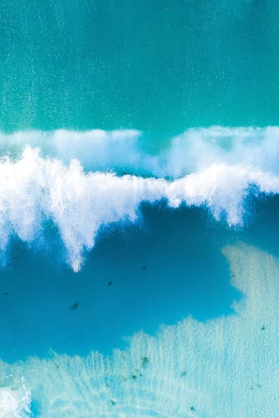 Turqoise Waves by Jaxon Roberts canvas print