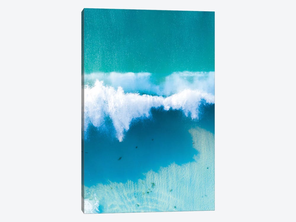 Turqoise Waves by Jaxon Roberts 1-piece Canvas Print
