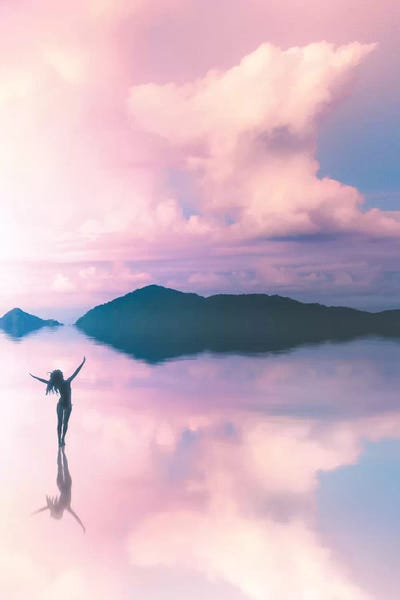 Walking On A Dream I by Jaxon Roberts metal wall art