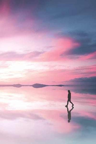 Walking On A Dream II by Jaxon Roberts metal wall art