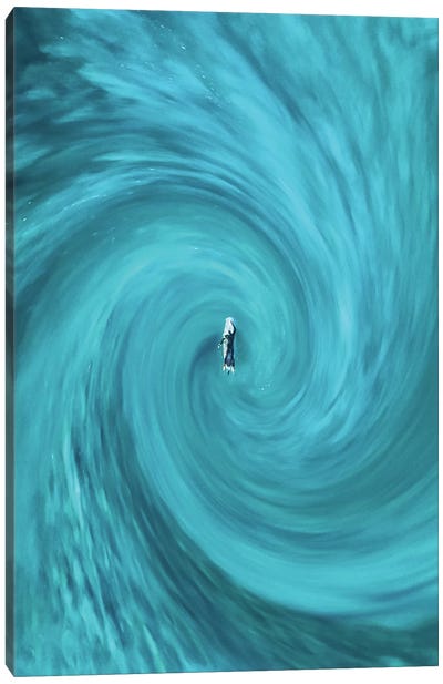 Whirlpool Canvas Art Print - Jaxon Roberts