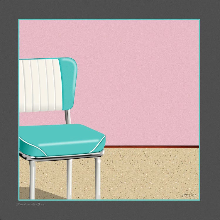 Marmoleum With Chair by Jeffrey Coleson wall art