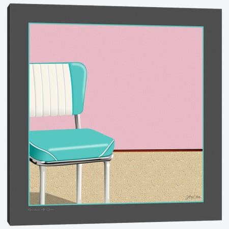 Marmoleum With Chair Canvas Print #JYC108} by Jeffrey Coleson Art Print