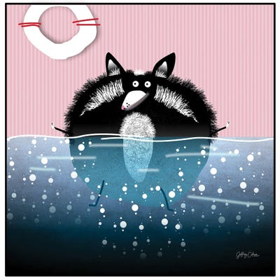 Water Dog by Jeffrey Coleson canvas print