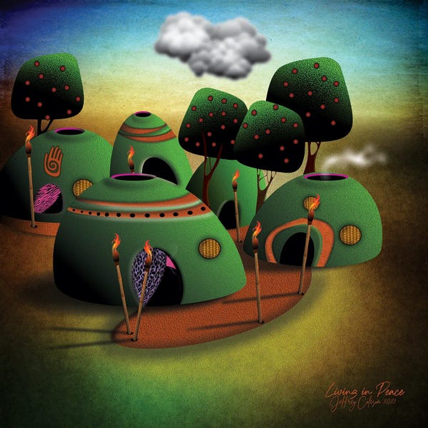 Jeffrey Coleson: Living In Peace by Jeffrey Coleson