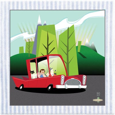 90 West by Jeffrey Coleson art print