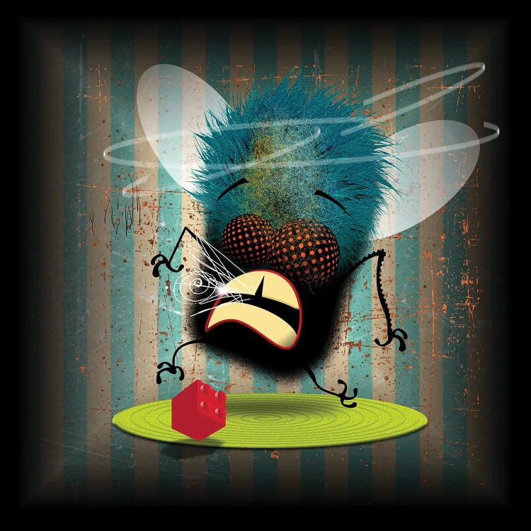 Fly Vs Lego by Jeffrey Coleson wall art