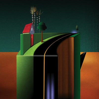 Canvas Print: Living On The Edge Of A Dream by Jeffrey Coleson - thumbnail