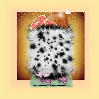 Multi Panel Art: Hamster by Jeffrey Coleson