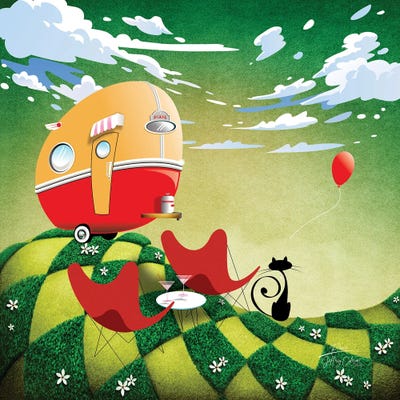 Pixie by Jeffrey Coleson multi panel art