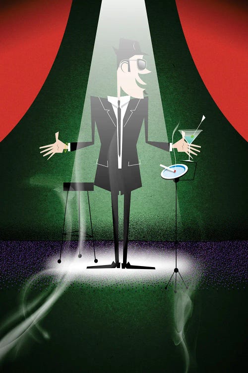 The Standup by Jeffrey Coleson wall art