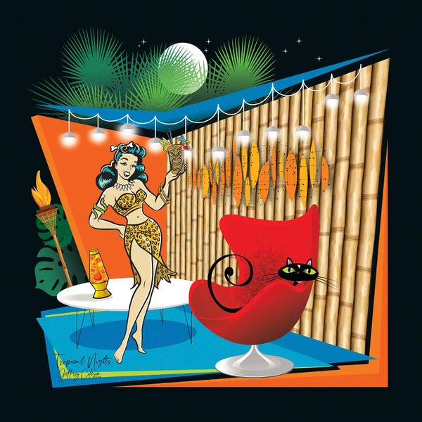 Black Cats: Tropical Nights by Jeffrey Coleson