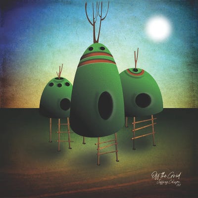 Off The Grid by Jeffrey Coleson art print