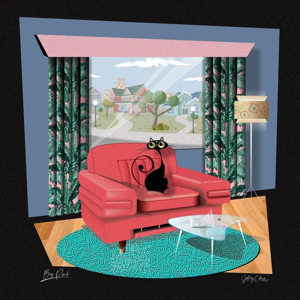 Interiors: Big Pink by Jeffrey Coleson