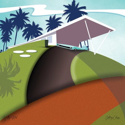 Hill Top Mod by Jeffrey Coleson art print