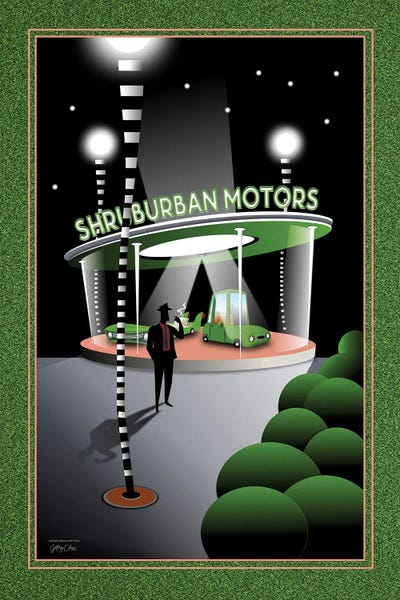 Signs: Shruburban Motors by Jeffrey Coleson