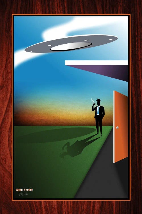 Gumshoe by Jeffrey Coleson wall art