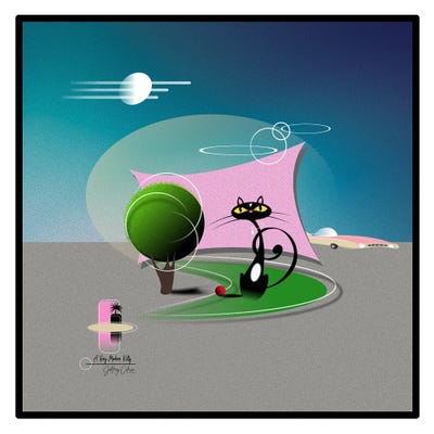 Mcm Kitty by Jeffrey Coleson canvas print