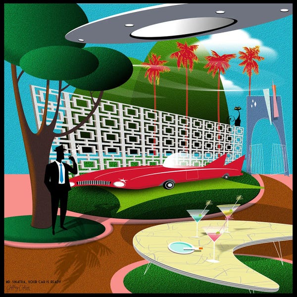 Black Cats: Mr Sinatra, Your Car Is Ready by Jeffrey Coleson