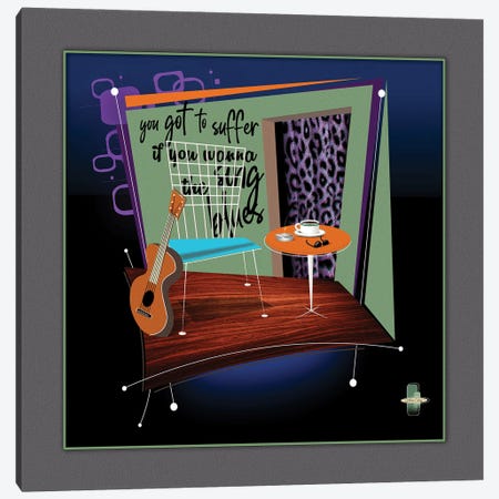 You Gots To Suffer If You Wanna Sing The Blues Canvas Print #JYC81} by Jeffrey Coleson Canvas Wall Art