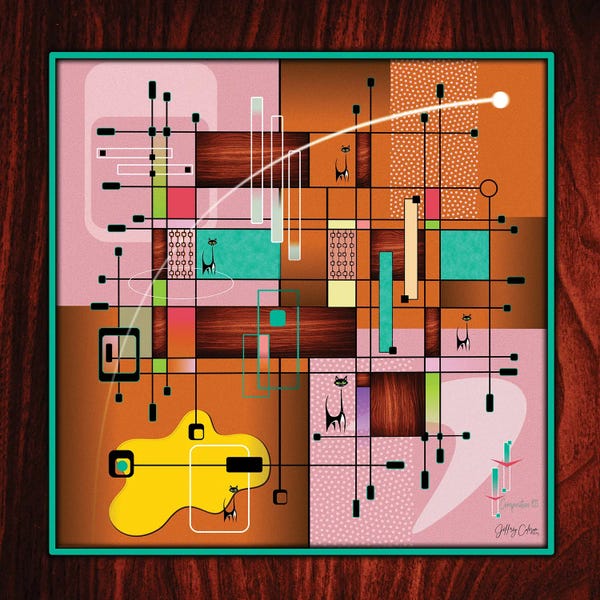 Black Cats: Composition 923 by Jeffrey Coleson