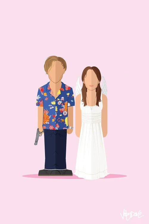 Romeo & Juliet - Minimalist Portrait