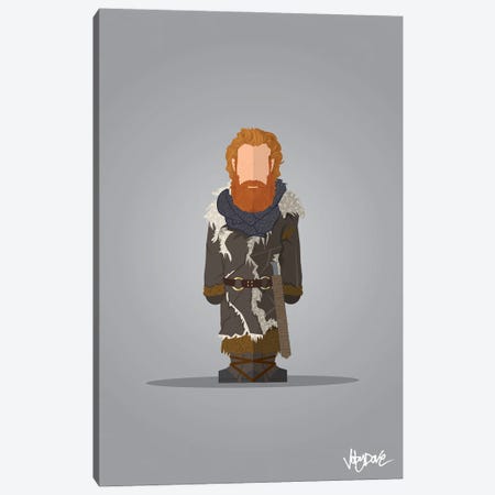 Tormund Game of Thrones - Minimalist Portrait Canvas Print #JYD55} by Joby Dove Canvas Art Print