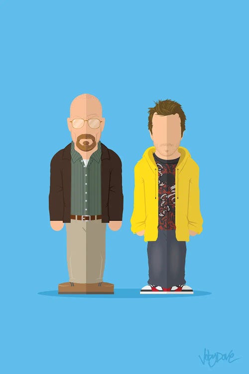 Breaking Bad - Minimalist Portrait