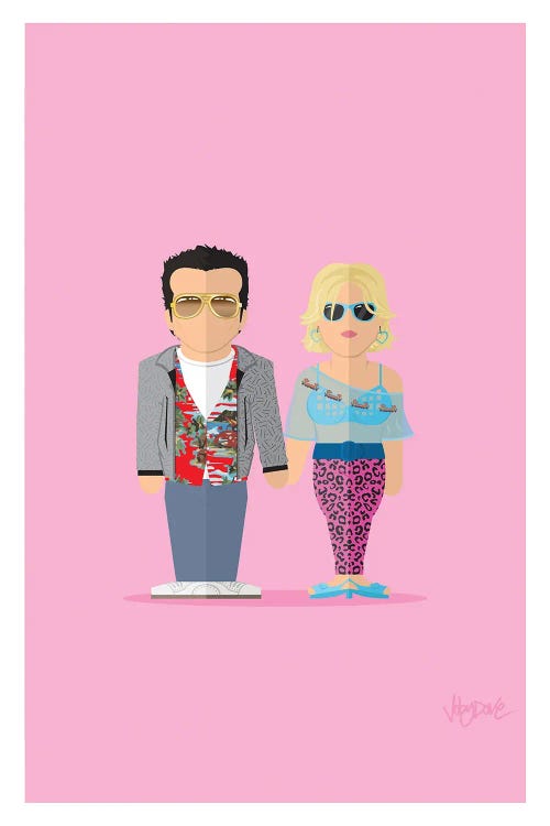 True Romance - Minimalist Portrait