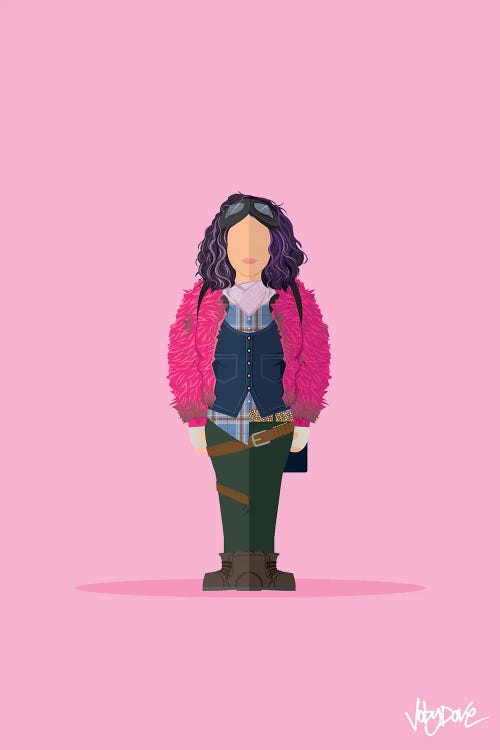 TWD Princess - Minimalist Portrait