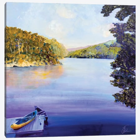 Lake Ann Canvas Print #JYE10} by Jenny Lee Art Print