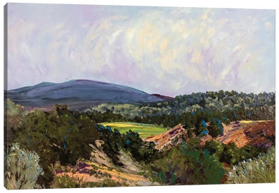 High Road To Taos Canvas Art Print - New Mexico Art