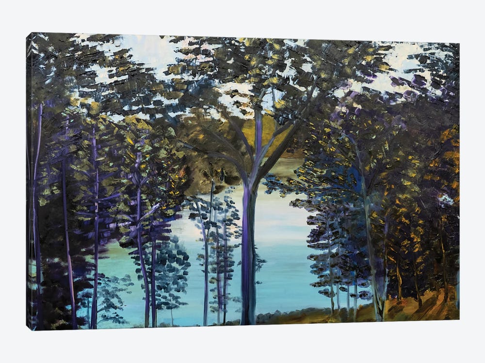 Twilight Trees by Jenny Lee 1-piece Canvas Art Print