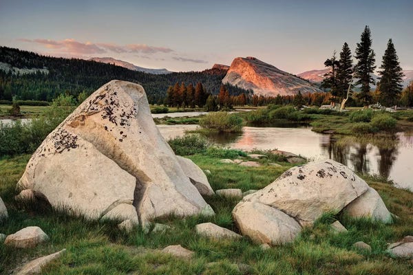 Lembert Dome And Tuolumne River Landscape II. USA, California, Yosemite National Park.