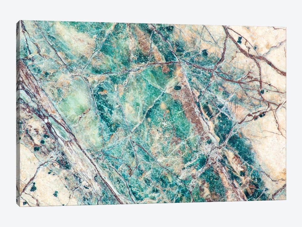 Usa, California. Detail Of Cut Slab Of Marble Rock. by Jaynes Gallery 1-piece Canvas Art Print