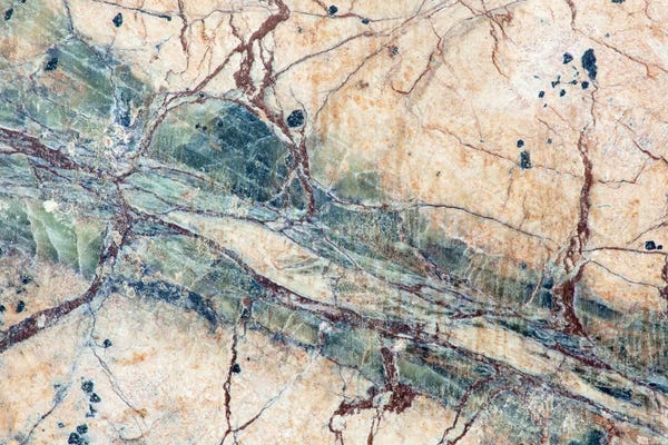USA California Detail Of Cut Slab Marble Rock Ver. V
