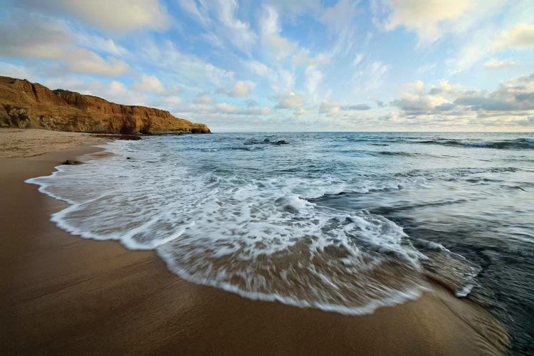 USA, California, San Diego. Beach at Sunset Cliffs Park.