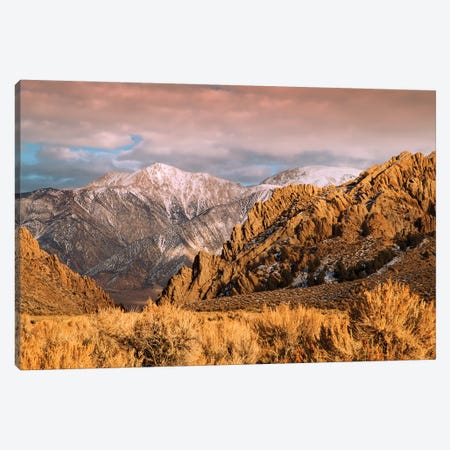 Usa, California. White Mountains Landscape. Canvas Print #JYG1051} by Jaynes Gallery Canvas Art