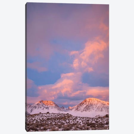 USA, California, Sierra Nevada Range. Sunrise on mountains I Canvas Print #JYG114} by Jaynes Gallery Canvas Art